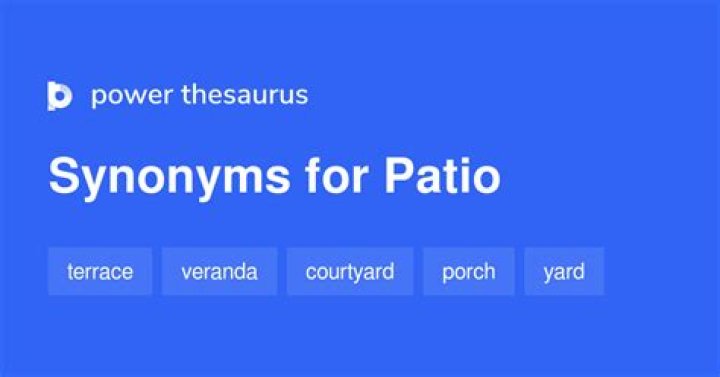 patio synonym