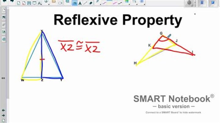 reflexive property geometry