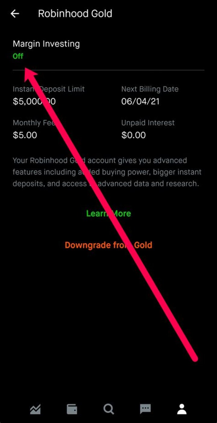 robinhood margin call