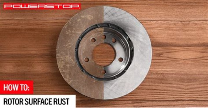 rust on brake rotors