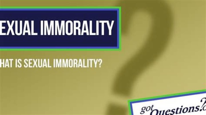 sexual immorality examples