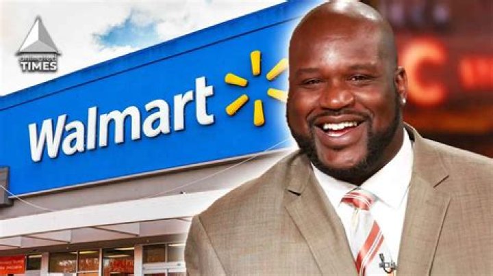 shaq walmart