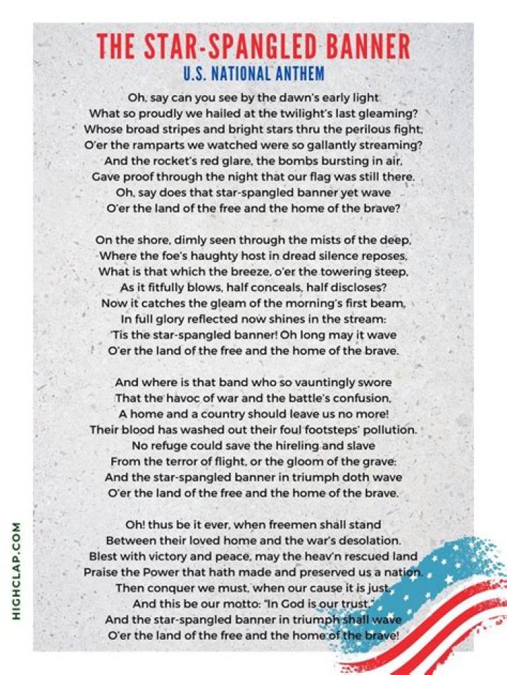 story of the star spangled banner