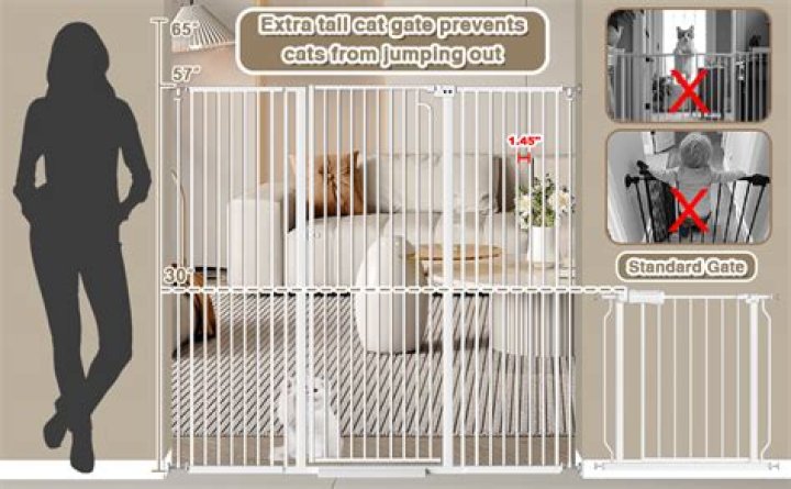 tall cat gate