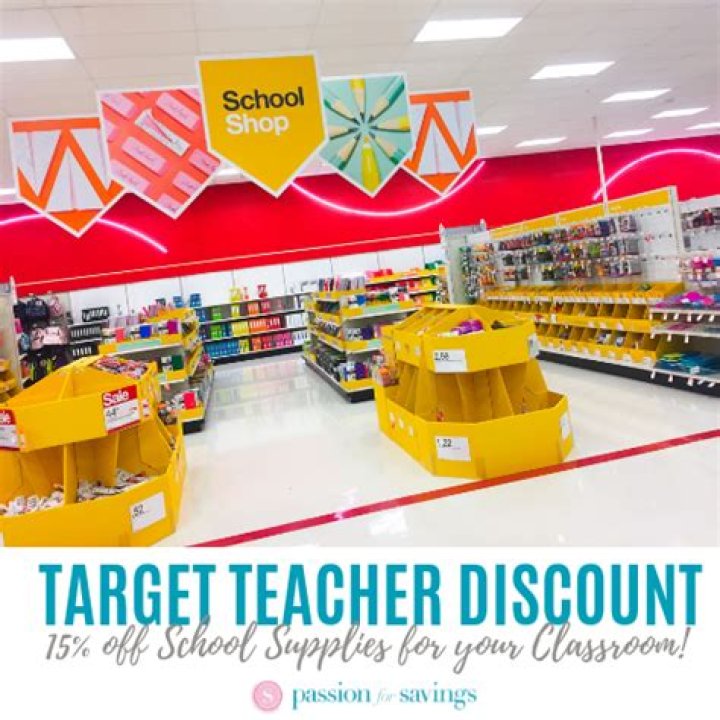 teacher discount target
