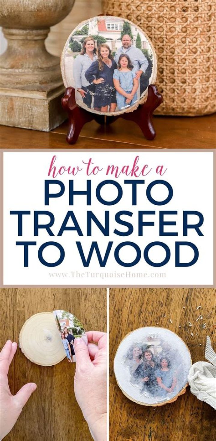 transfer picture to wood