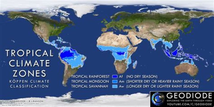 tropical zone climate