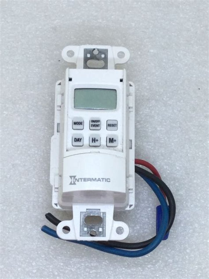 wall switch timer