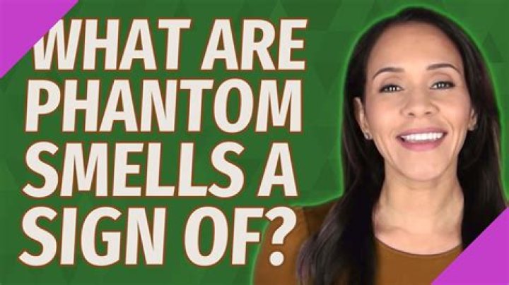 what are phantom smells a sign of