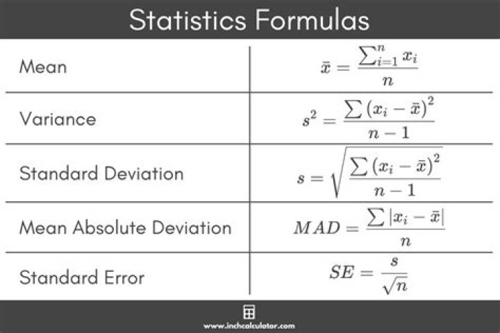 what does s mean in statistics