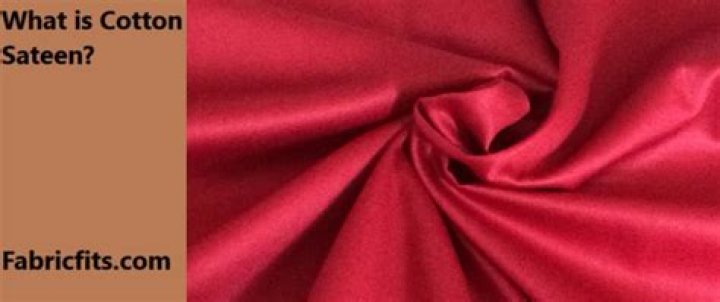 what is cotton sateen