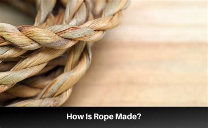 what is rope made of