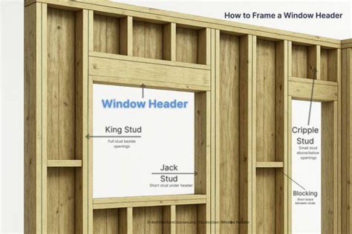 window header framing